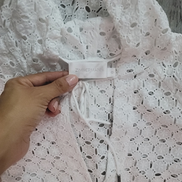 zimmermann beach cover up